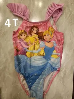 Disney　プリンセス　水着　４T