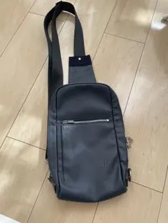 TAKEO KIKUCHI ショルダーバッグ ボディーバッググレー/ブルーグレー