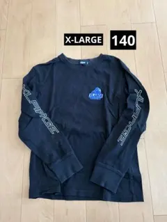 XLARGE ⭐︎140ブラック 長袖カットソー