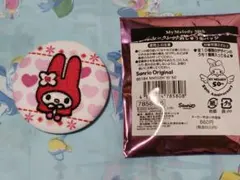 マイメロディ シークレット刺しゅう缶バッジ