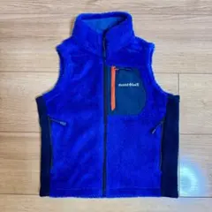 mont-bell キッズ フリースベスト 100