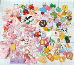 NO.8　100個　プラパーツ　デコパーツ　まとめ売り