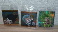 ドラゴンボール ウエハースシール☆レア☆グランドレア☆3枚セット