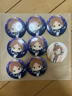うらたぬき　缶バッジセットひきフェス　ひき旅