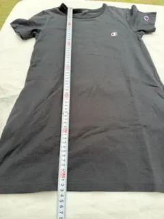 【未使用】Champion 半袖 Tシャツ ワンピース　ブラック・黒のサムネイル