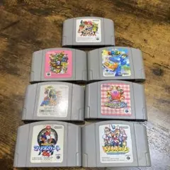Nintendo 64 ゲームソフト セット 7本