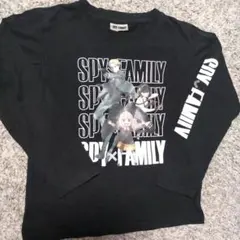 スパイファミリー　SPY×FAMILY ブラック 長袖Tシャツ　130