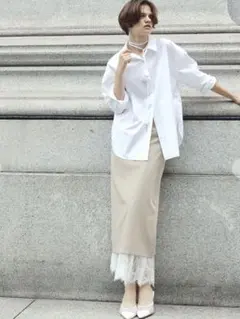 新品未使用】Aiméine ローズリボンベーシックシャツ - メルカリ