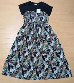 未使用 OLIVE des OLIVE オリーブ デ オリーブ ワンピース 花柄