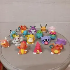 ポケモン 指人形 16体 まとめ売り 初代含む ポケモンキッズ フィギュアレトロ