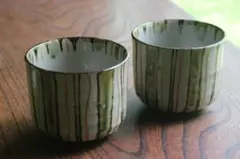 清水六三郎 麦藁手 蓋付き 茶碗 2客セット 清水六三郎 麦藁手 蓋付き 茶碗 2客セット 2025年最新】麦藁手 茶碗