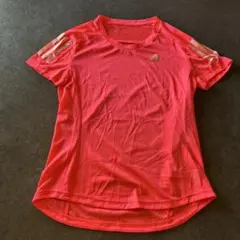 【adidas 】ピンク Tシャツ Mサイズ