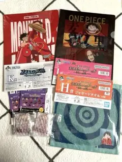 ワンピース　ルフィセット　一番くじ