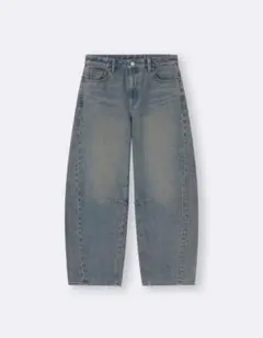 GU バレルレッグジーンズ(補正済み)