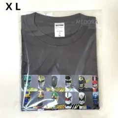 【匿名配送】全スーパー戦隊展 TシャツEX 追加戦士 グレー 未開封品 XL