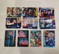 ドラゴンボール ウエハース カード １０枚セット 森永