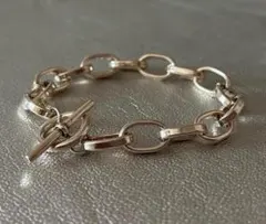 マンテル アンカーチェーン レディース ブレスレット シルバー バングル