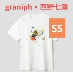 グラニフ 西野七瀬 どいやさん ビューティフルシャドー Tシャツ SS