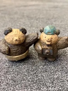 たかはたまさお　木彫り風　FIGURE COLLECTION