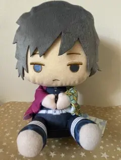 鬼滅の刃　冨岡義勇　でっかいぽふっとぬいぐるみ