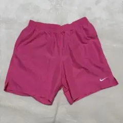 y022213 NIKE ショートパンツ　メッシュ　ピンク　スポーツ　L