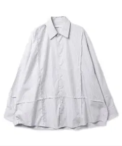 JieDa STRIPE CUTTING OVER SHIRTのサムネイル