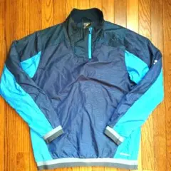 adidas ナイロンジャケット ネイビー/ブルー