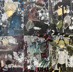 ☆新品未使用☆ 怪獣8号 ポストカード 全6種 コンプリート 非売品 特典