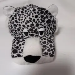 ヒョウ柄キャップ