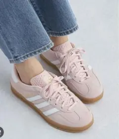 ＜adidas Originals＞ガゼル インドア スニーカー　ピンク