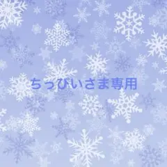 ちっぴいさま専用