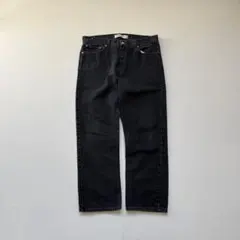 levi's 505 ブラックデニム メキシコ製 W38 L30 ボタン裏686