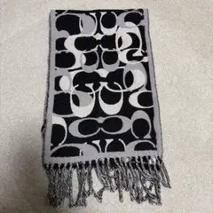COACH シグネチャー柄 マフラー