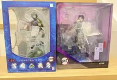★未開封★ 鬼滅の刃 フィギュア 冨岡義勇 胡蝶しのぶ 2体セット