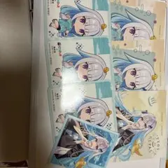 ととのうにじさんじ 極楽湯 リゼ・ヘルエスタ ポストカード コースター ステッカ