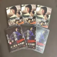 パレートの誤算　黒鳥の湖　上中下巻　レンタル落ち　6枚セット　連続ドラマW