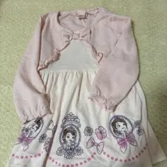 プリンセスソフィア　ワンピース 110 ピンク