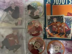 呪術廻戦 セガラッキーくじ アクスタ 缶バッジ ステッカーセット