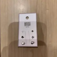 LAKOLE ピアス セット シルバー