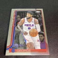 Paul George 76ers toppschrome NBAカード