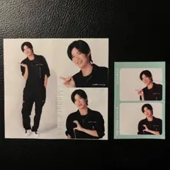 目黒蓮　SnowMan 推しフォトフレーム 月刊TVnavi 切り抜き