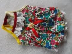 ★Happycharm様専用★胴３６ｃｍ★カラフルお花のキャミソール