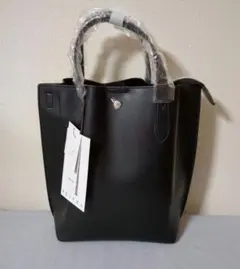 7/31まで 新品 レガートラルゴ 2WAYトートバッグ かるいかばん ブラック