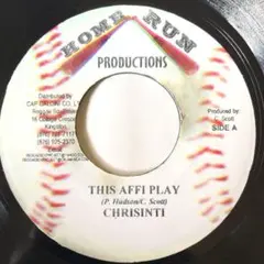 Chrisinti／This Affi Play 2003RootsReggae