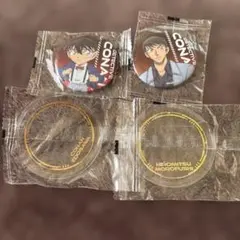 名探偵コナン　江戸川コナン　スコッチ　諸伏景光　缶バッジ