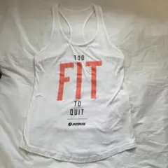 JAZZERCISE ジャザサイズ タンクトップ ホワイト M