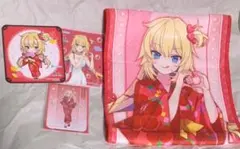 極楽湯×ホロライブ　１期生　赤井はあと　4点セット