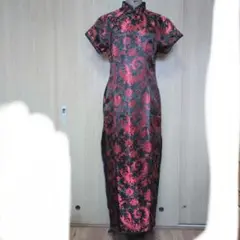 値下げ 美品 試着のみ チャイナドレス ロング Lサイズ コスプレ