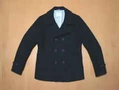 アローズビューティ&ユースメルトン圧縮ウールPコートピーコートミリタリーネイビー