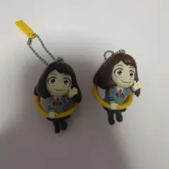 僕のヒーローアカデミア 麗日お茶子 キーホルダー 2個セット
